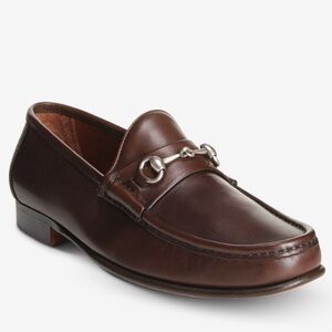 Allen Edmonds Verona Italian Bit Loafer Brown Leather Size 12